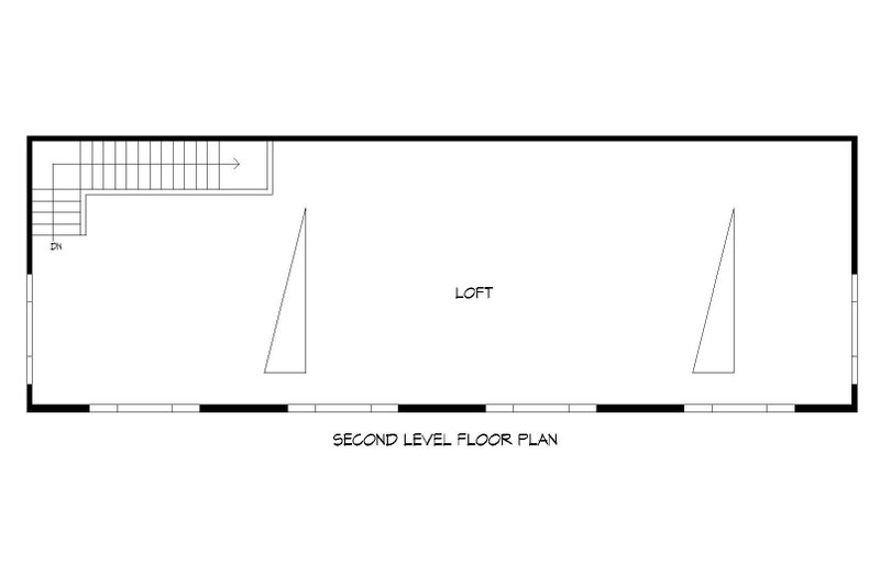 Home Plan - Floor Plan - Upper Floor for Colonial House Plan #932-279, 0 bath