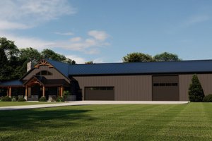 Farmhouse Exterior - Front Elevation Plan #1064-198