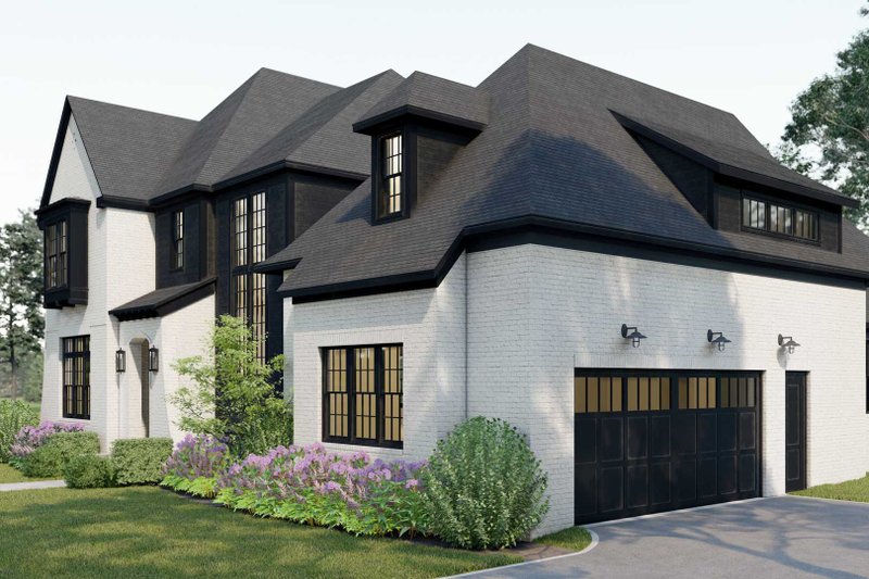House Blueprint - Exterior - Other Elevation for Tudor House Plan #1079-7 - 5 bed, 4 bath