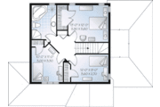 Country Style House Plan - 3 Beds 2 Baths 1432 Sq/Ft Plan #23-482 