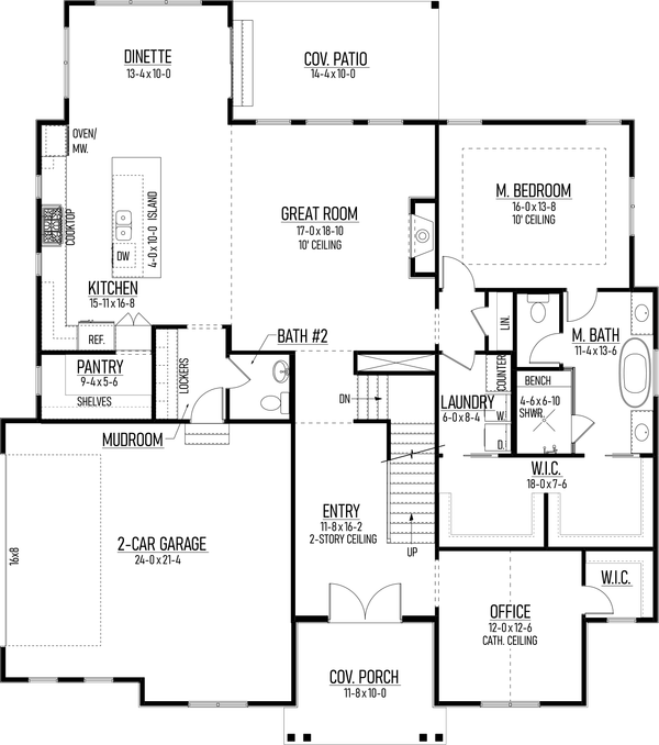 Home Plan - Farmhouse Floor Plan - Other Floor Plan #1093-8