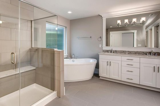 Interior - Master Bathroom for Colonial House Plan #1066-76 - 6 bed, 3 bath