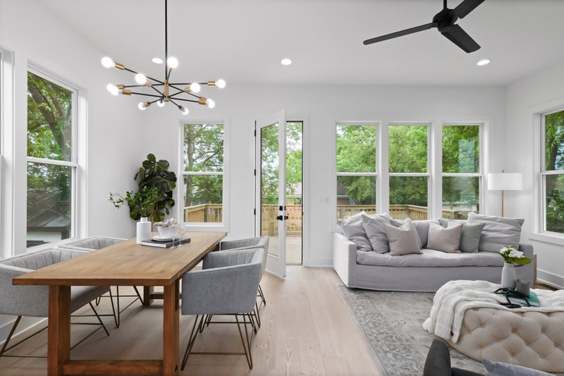 Dream House Plan - Interior - Dining Room for Modern House Plan #1085-4 - 3 bed, 2.5 bath