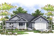 Ranch Style House Plan - 3 Beds 2 Baths 1495 Sq/Ft Plan #70-678 