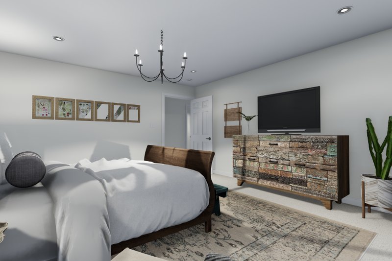 House Plan Design - Interior - Master Bedroom 2 for Craftsman House Plan #1060-65 - 3 bed, 2.5 bath
