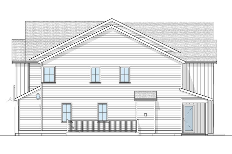 Home Plan - Exterior - Other Elevation 1 for Farmhouse House Plan #1114-29 - 8 bed, 4 bath