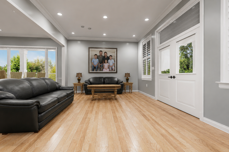 Dream House Plan - Interior - Family Room for Barndominium House Plan #1060-497 - 3 bed, 2.5 bath
