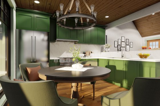 Interior - Kitchen 3 for Craftsman House Plan #17-2259 - 3 bed, 1.5 bath