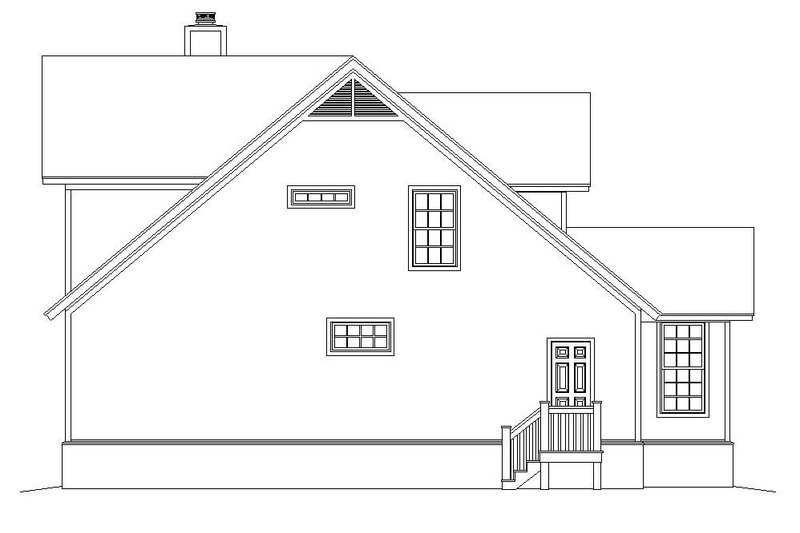 Home Plan - Exterior - Other Elevation for Country House Plan #932-262 - 3 bed, 2.5 bath