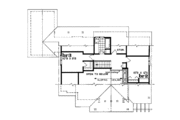 Cottage Style House Plan - 3 Beds 2 Baths 1682 Sq/Ft Plan #47-104 