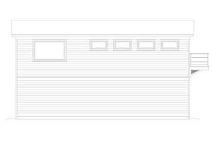 Exterior - Other Elevation 1 for Craftsman House Plan #932-376, 1 bath