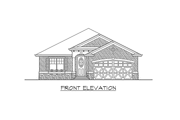 Traditional Style House Plan - 3 Beds 2 Baths 1488 Sq/Ft Plan #132-195 