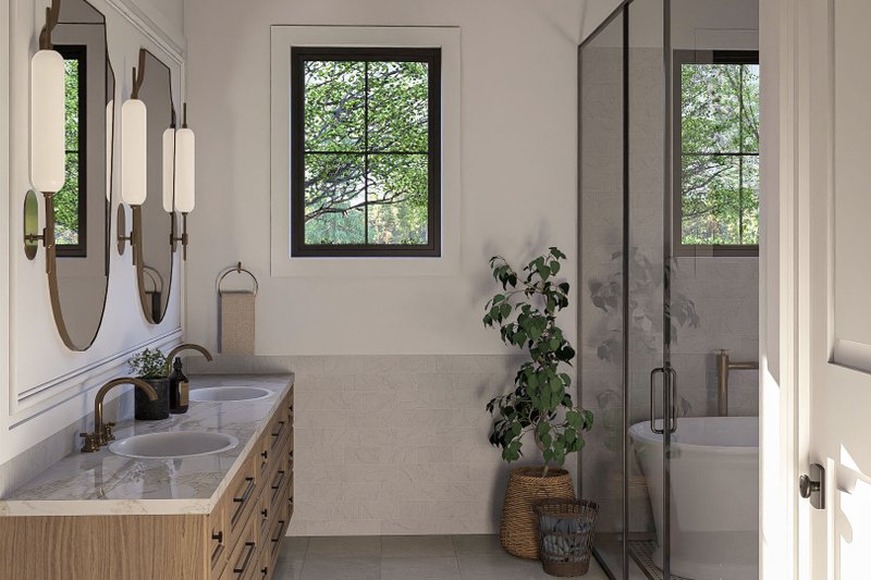 House Design - Interior - Master Bathroom for Modern House Plan #455-371 - 3 bed, 2.5 bath