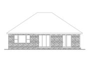 Traditional Style House Plan - 3 Beds 2 Baths 1932 Sq/Ft Plan #124-1375 Exterior 