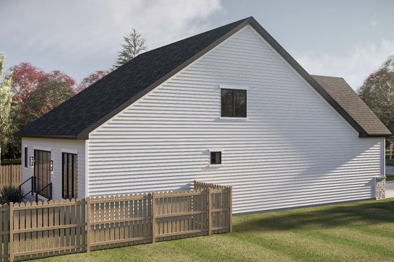Exterior - Other Elevation for Farmhouse House Plan #455-780 - 3 bed, 2.5 bath