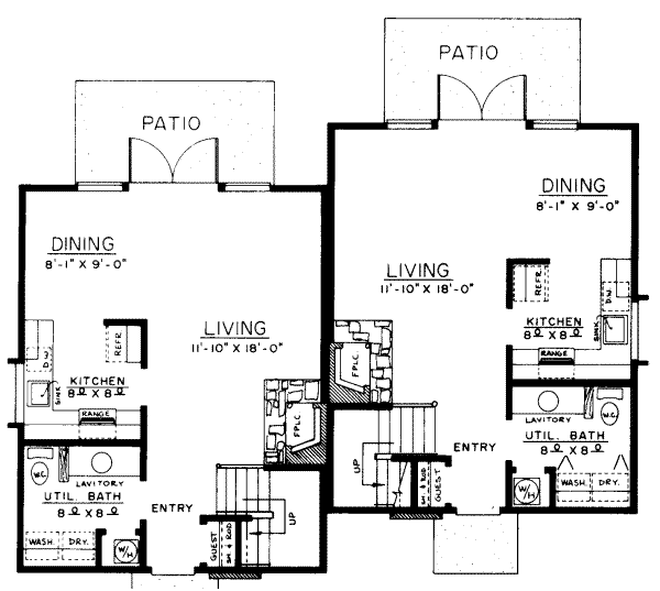 Floor Plan - Main Floor Plan #303-421
