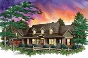 Country Style House Plan - 3 Beds 2.5 Baths 2780 Sq/Ft Plan #71-119 