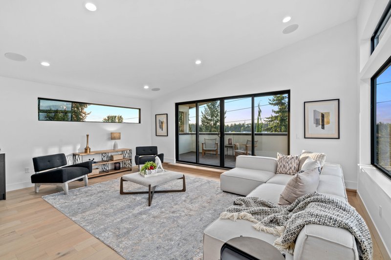 House Design - Interior - Family Room for Contemporary House Plan #1066-261 - 5 bed, 5.5 bath