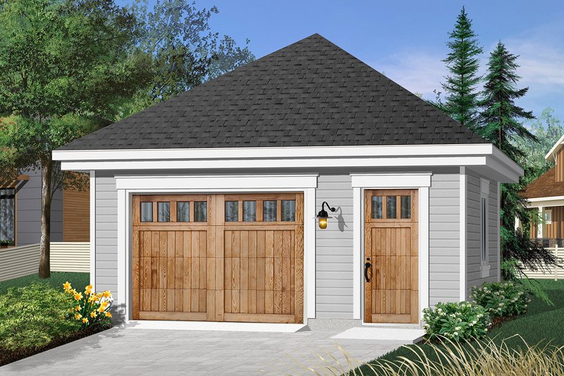 Home Plan - Traditional Exterior - Front Elevation Plan #23-769