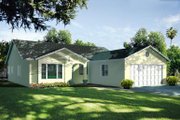 Traditional Style House Plan - 3 Beds 2 Baths 1735 Sq/Ft Plan #1-353 