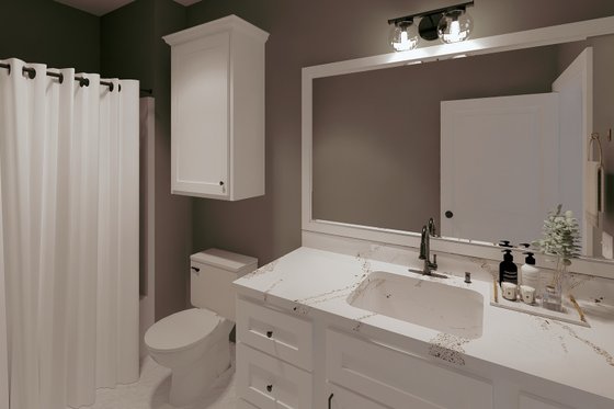 Interior - Bathroom for Farmhouse House Plan #44-277 - 3 bed, 2 bath