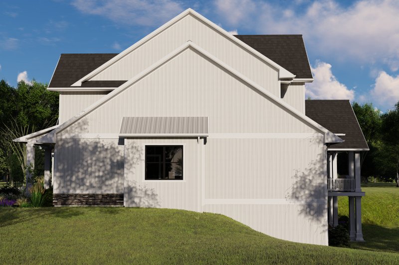 Dream House Plan - Exterior - Other Elevation for Farmhouse House Plan #1064-99 - 5 bed, 4.5 bath