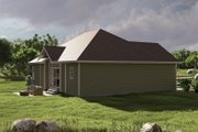Traditional Style House Plan - 3 Beds 2 Baths 1330 Sq/Ft Plan #455-82 