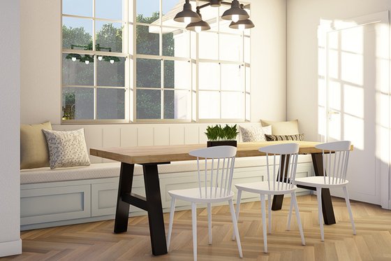 Interior - Dining Room 1 for European House Plan #923-300 - 4 bed, 2.5 bath