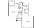 Traditional Style House Plan - 2 Beds 1 Baths 1123 Sq/Ft Plan #49-164 