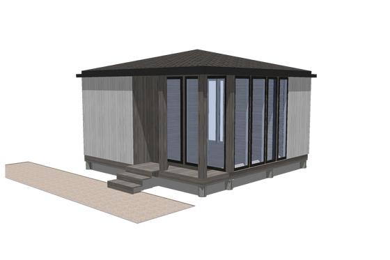 Photo for Modern House Plan #549-10 - 1 bed, 1 bath