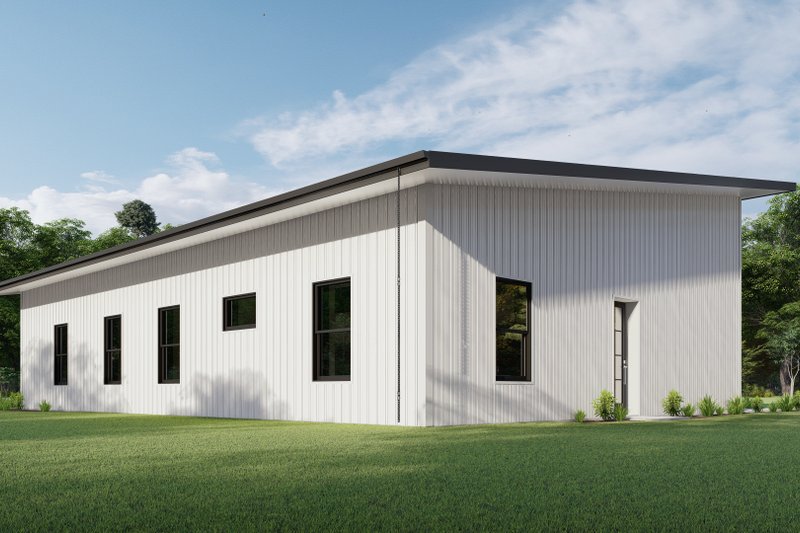 Dream House Plan - Exterior - Other Elevation 5 for Barndominium House Plan #1092-30 - 3 bed, 2.5 bath