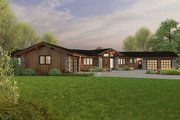 Contemporary Style House Plan - 3 Beds 3.5 Baths 3311 Sq/Ft Plan #48-1050 