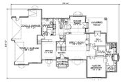European Style House Plan - 4 Beds 3.5 Baths 2546 Sq/Ft Plan #5-299 