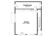 Country Style House Plan - 2 Beds 1 Baths 1916 Sq/Ft Plan #124-944 