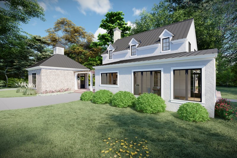 Home Plan - Exterior - Front Elevation 3 for Cottage House Plan #1094-19 - 4 bed, 3.5 bath