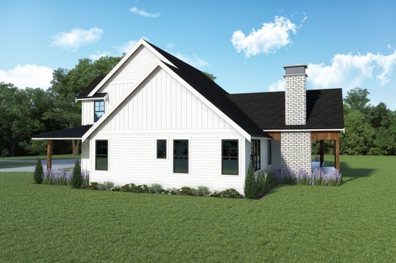 Exterior - Other Elevation 7 for Farmhouse House Plan #1070-194 - 3 bed, 3.5 bath