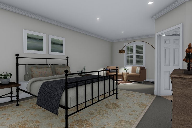 House Blueprint - Interior - Master Bathroom for Barndominium House Plan #1060-83 - 3 bed, 3 bath
