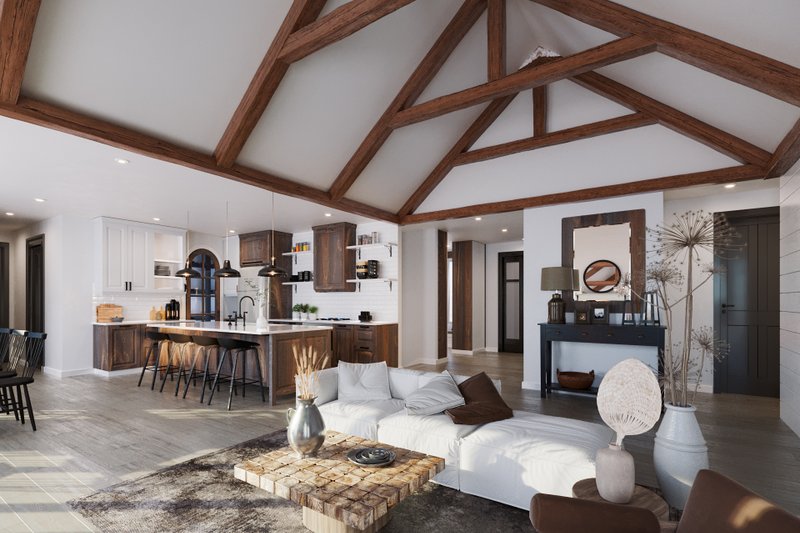 Dream House Plan - Interior - Family Room 2 for Farmhouse House Plan #23-2750 - 3 bed, 2.5 bath