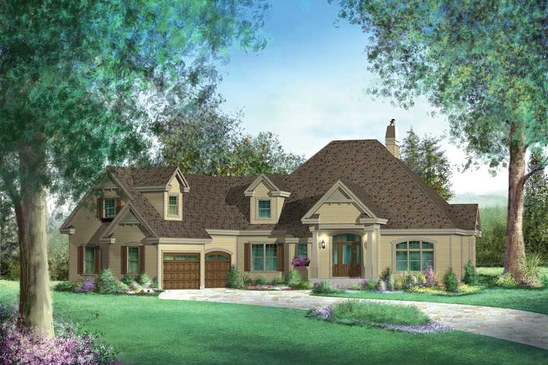 Traditional Style House Plan - 5 Beds 3 Baths 5432 Sq/Ft Plan #25-4756