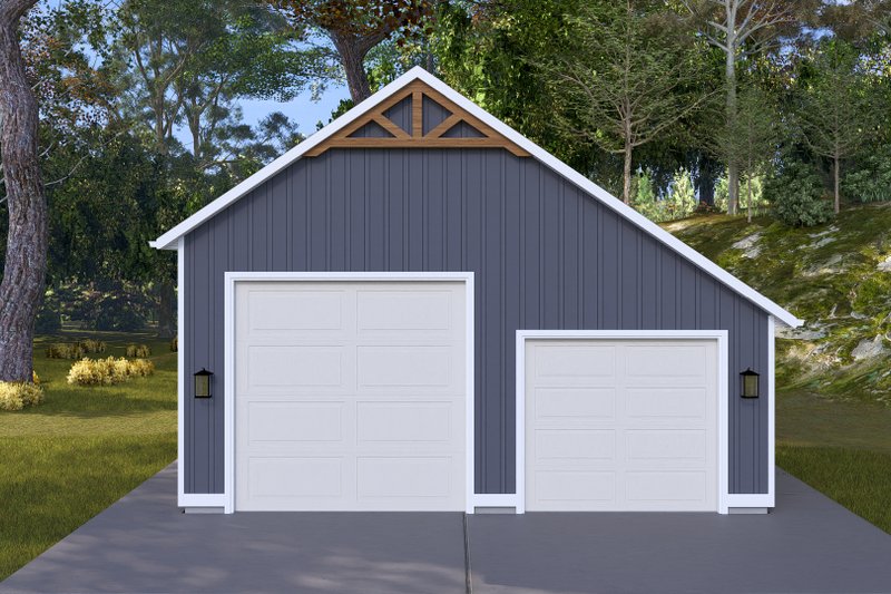 Architectural House Design - Exterior - Front Elevation 5 for Traditional House Plan #1060-277, 0 bath
