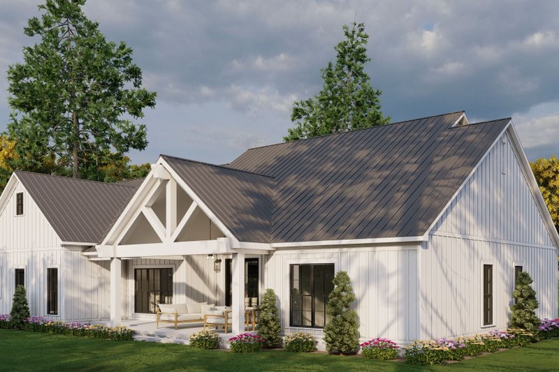Home Plan - Exterior - Other Elevation 2 for Farmhouse House Plan #923-430 - 4 bed, 3 bath