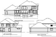 Traditional Style House Plan - 4 Beds 2.5 Baths 3001 Sq/Ft Plan #100-460 