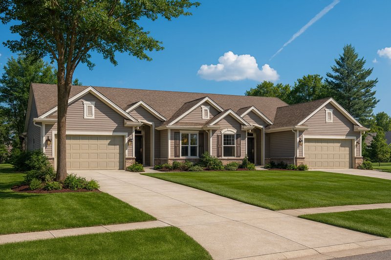 House Design - Traditional Exterior - Front Elevation Plan #20-392