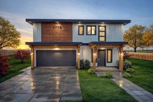 Farmhouse Exterior - Front Elevation Plan #1101-54