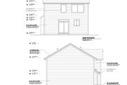 Bungalow Style House Plan - 3 Beds 2.5 Baths 1320 Sq/Ft Plan #53-416 Exterior 