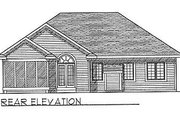 Traditional Style House Plan - 3 Beds 2 Baths 1495 Sq/Ft Plan #70-136 
