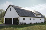 Barndominium Style House Plan - 2 Beds 2.5 Baths 1565 Sq/Ft Plan #455-508 