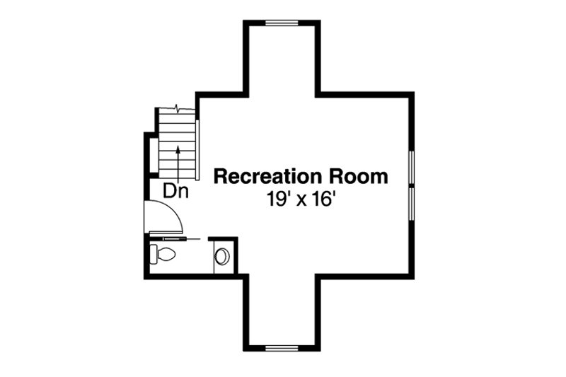 Home Plan - Floor Plan - Upper Floor for Craftsman House Plan #124-423 - 3 bed, 2.5 bath