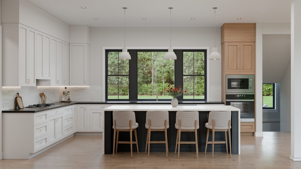 Interior - Kitchen 1 for Farmhouse House Plan #1089-71 - 4 bed, 3.5 bath