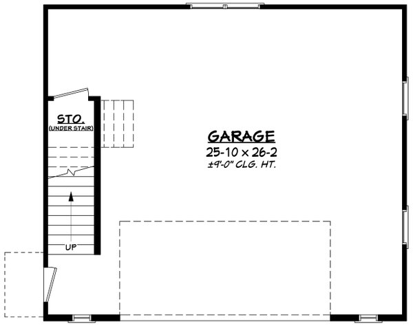 Architectural House Design - Farmhouse Floor Plan - Main Floor Plan #430-293